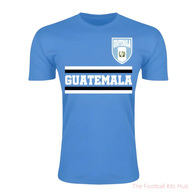 Guatemala Core Football Country T-Shirt (Sky)