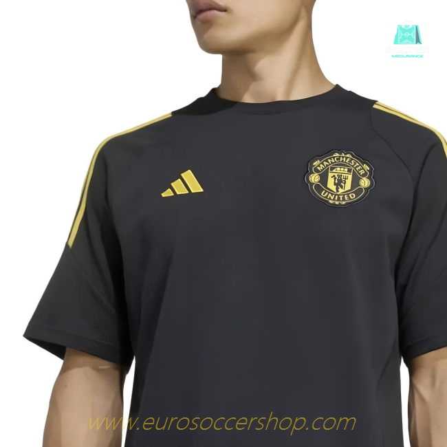 2025-2026 Man Utd EU Training Tee (Black)