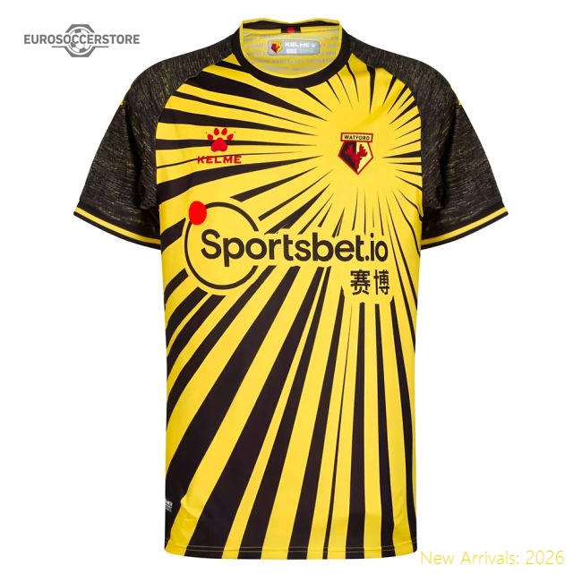 2020-2021 Watford Home Shirt - Budget-friendly - Match Day Jersey