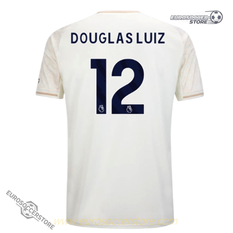 Nottingham Forest 25-26 Season Away Jersey, Worn by DOUGLAS LUIZ with Number 12