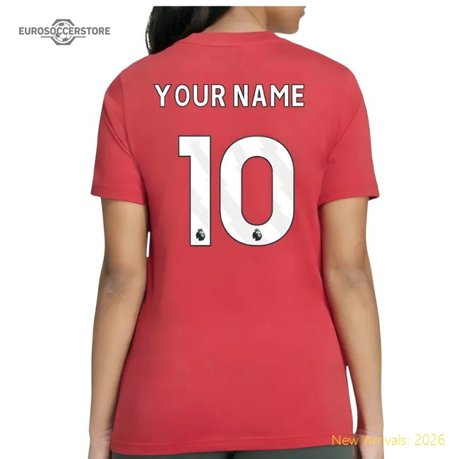 Liverpool 2024-25 Fan Version For Kids Name) Football Shirt Soccer Wear