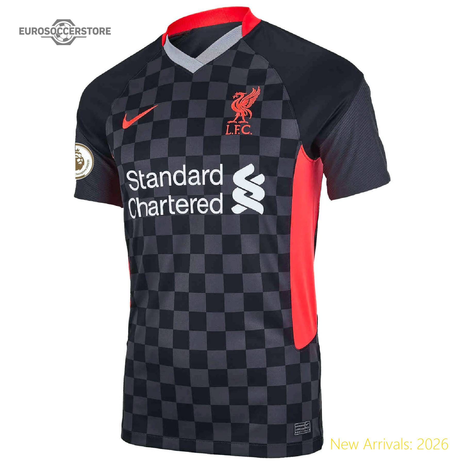 Stylish Adult Durable Liv Football Star Third Jersey 2020