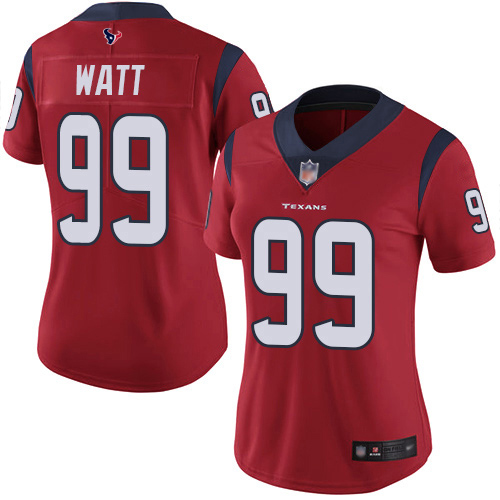 Official NFL Houston Texans #99 J.J. Watt Team Color Limited Jersey