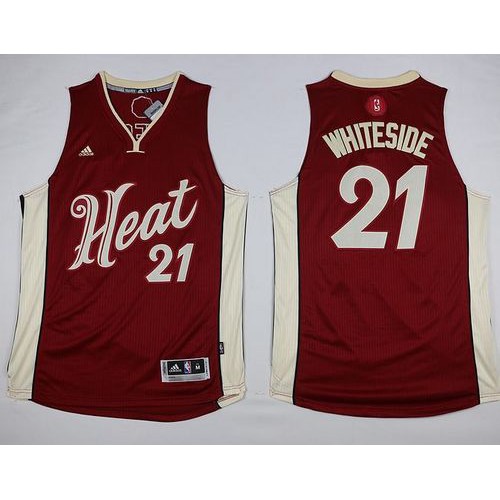 Heat Red Miami Heat #21 Jersey - Economical Basketball Jersey
