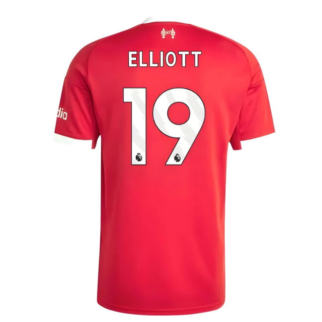 2025-2026 Liverpool Shirt (Elliott 19) (Elliott 19) | Comfortable