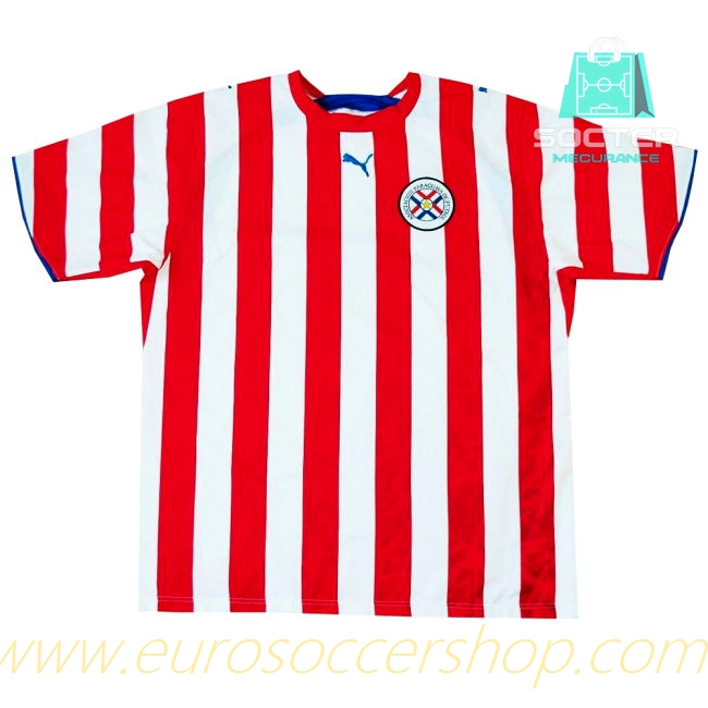 2006-2007 Paraguay Home Football Shirt (Custom)