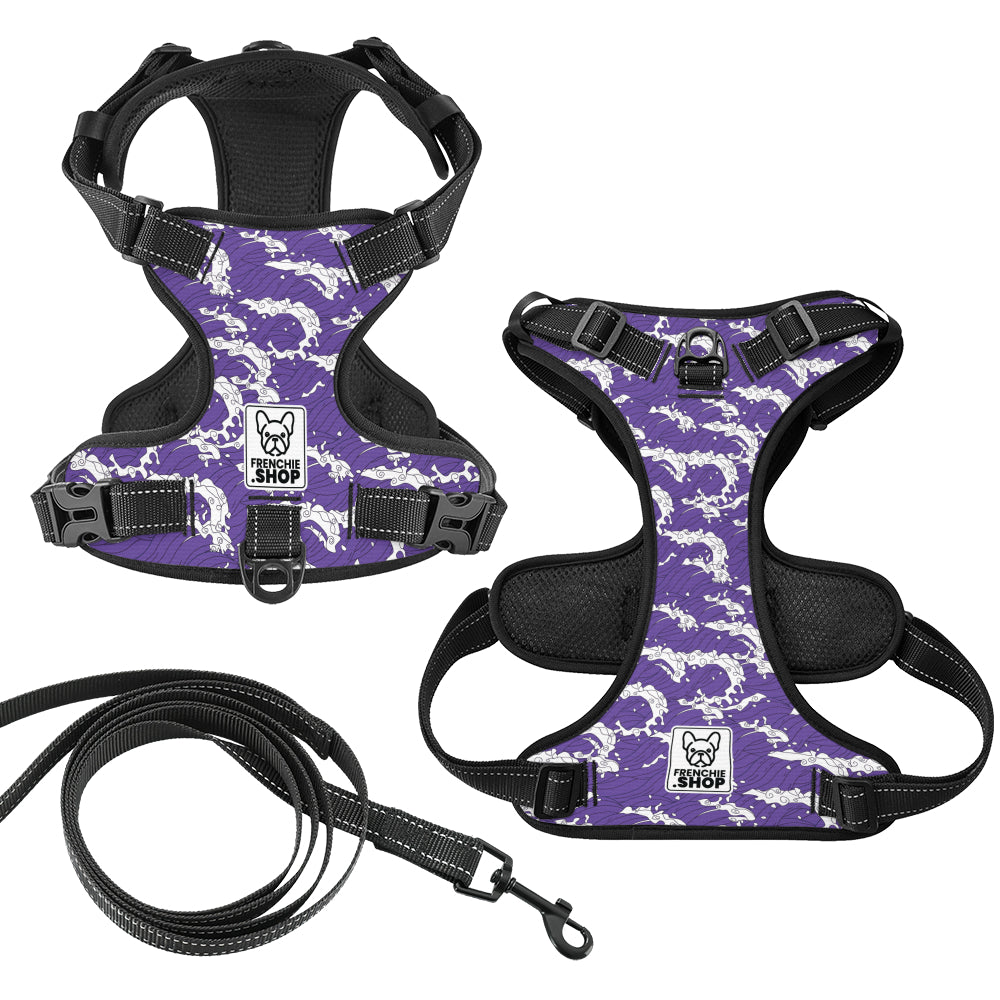 - Breed-specific No-pull French Bulldog Dog Harness For French Bulldogs