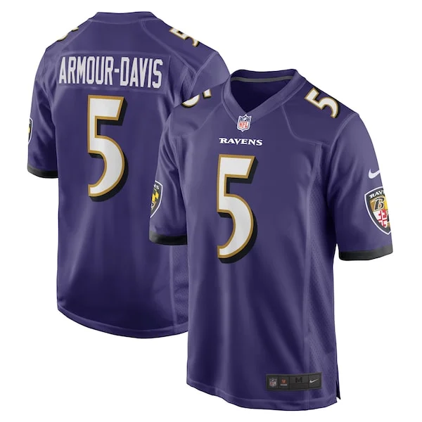 Performance Baltimore Ravens Game Jersey - Premium Purple NFL Fan J...