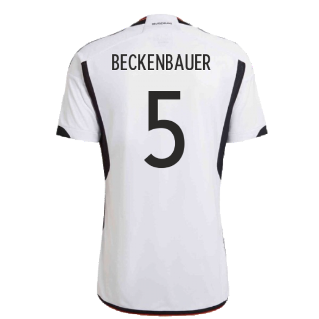 Durable Germany 2022-2023 Home Short Sleeve Shirt - Beckenbauer Winger