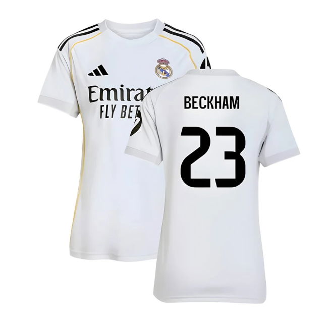 Real Madrid Soccer Club Sleek Home Team Kit (Womens) (1)