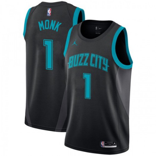Professional Hornets #1 Malik Monk 2018 City NBA Swingman Jersey