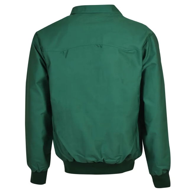 Certified Plymouth Argyle Green Harrington Jacket Comfortable Wear