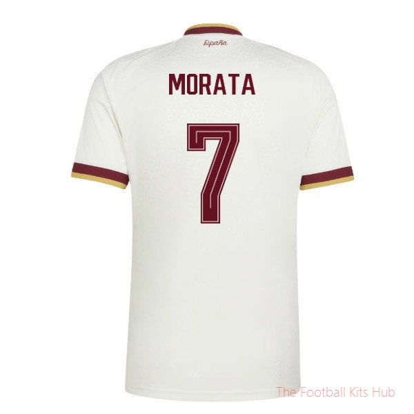 2026-2027 Spain Away Shirt (Morata 7)