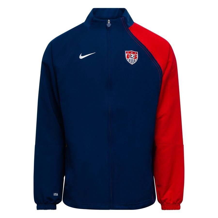 Usa Track Travel Jacket T90 Reissue Coastal Blue/university Red/pure W