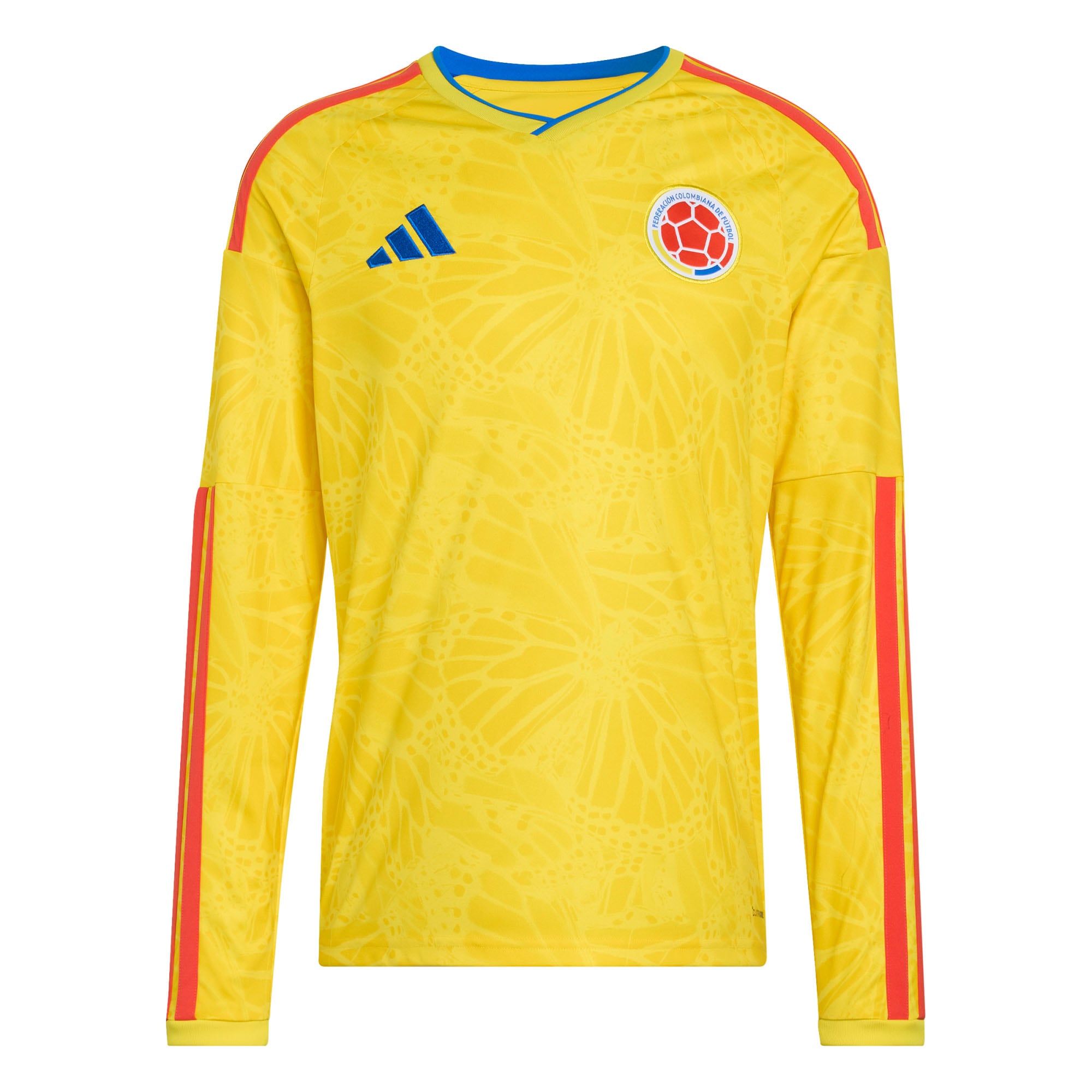 [SJH] Colombia National Team 2026 Home Replica Long Sleeve Jersey - Yellow