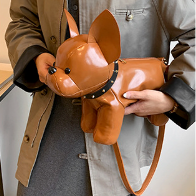 French Bulldog Lover Frenchie Shape Crossbody Bag For Women Perfect Gift Idea