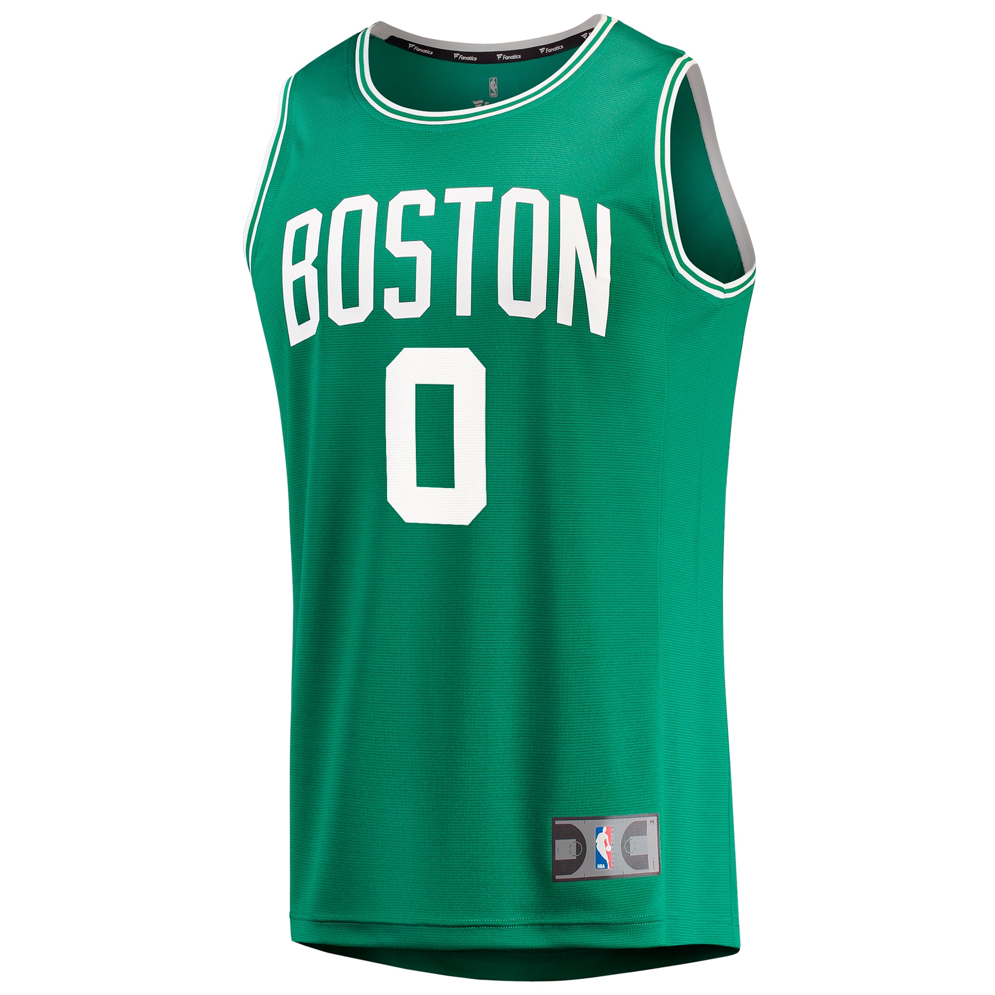 [LK] Jayson Tatum #0 Boston Celtics Fast Break Replica Jersey - Icon Edition - Kelly Green