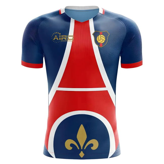 2025-2026 Paris Home Concept Football Shirt - Womens