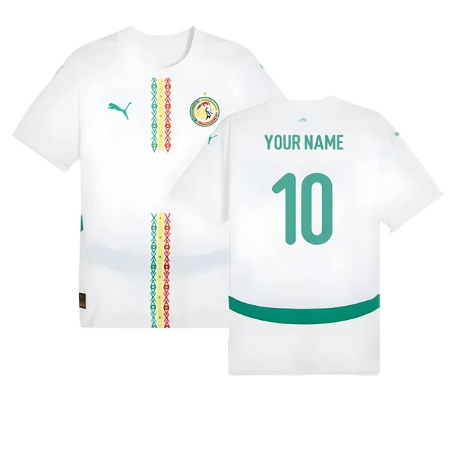 Championship Match-Ready 2024-2025 Senegal Home Shirt (Your Name)