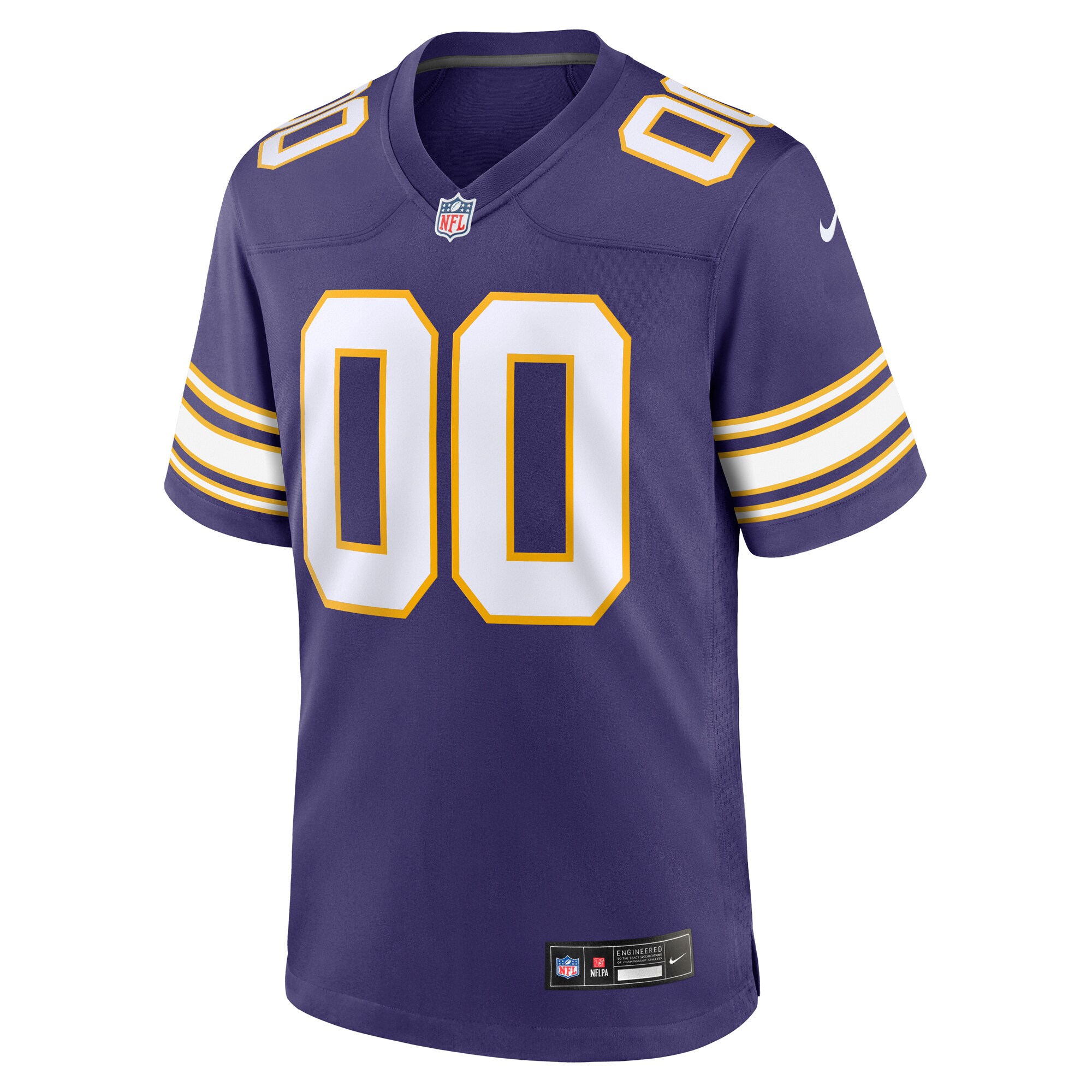 [LK] Minnesota Vikings Classic Custom Game Jersey - Purple