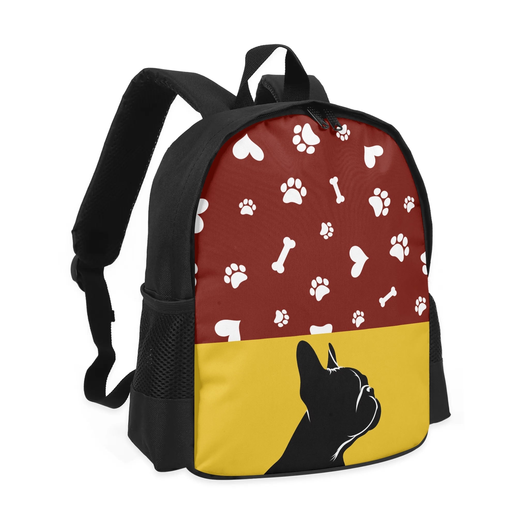 French Bulldog Bandit Kids School Backpack Comfy Pet Product