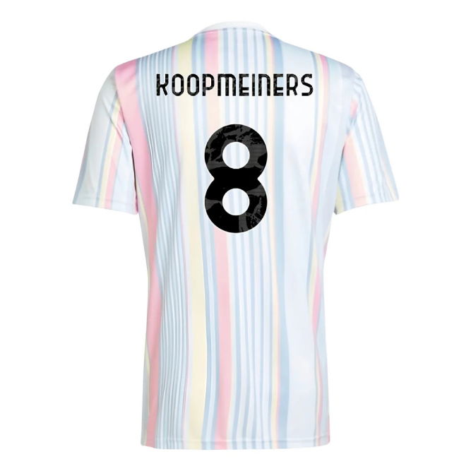 Koopmeiners 8 Rare Juventus Home Rare Jersey 2025-2026