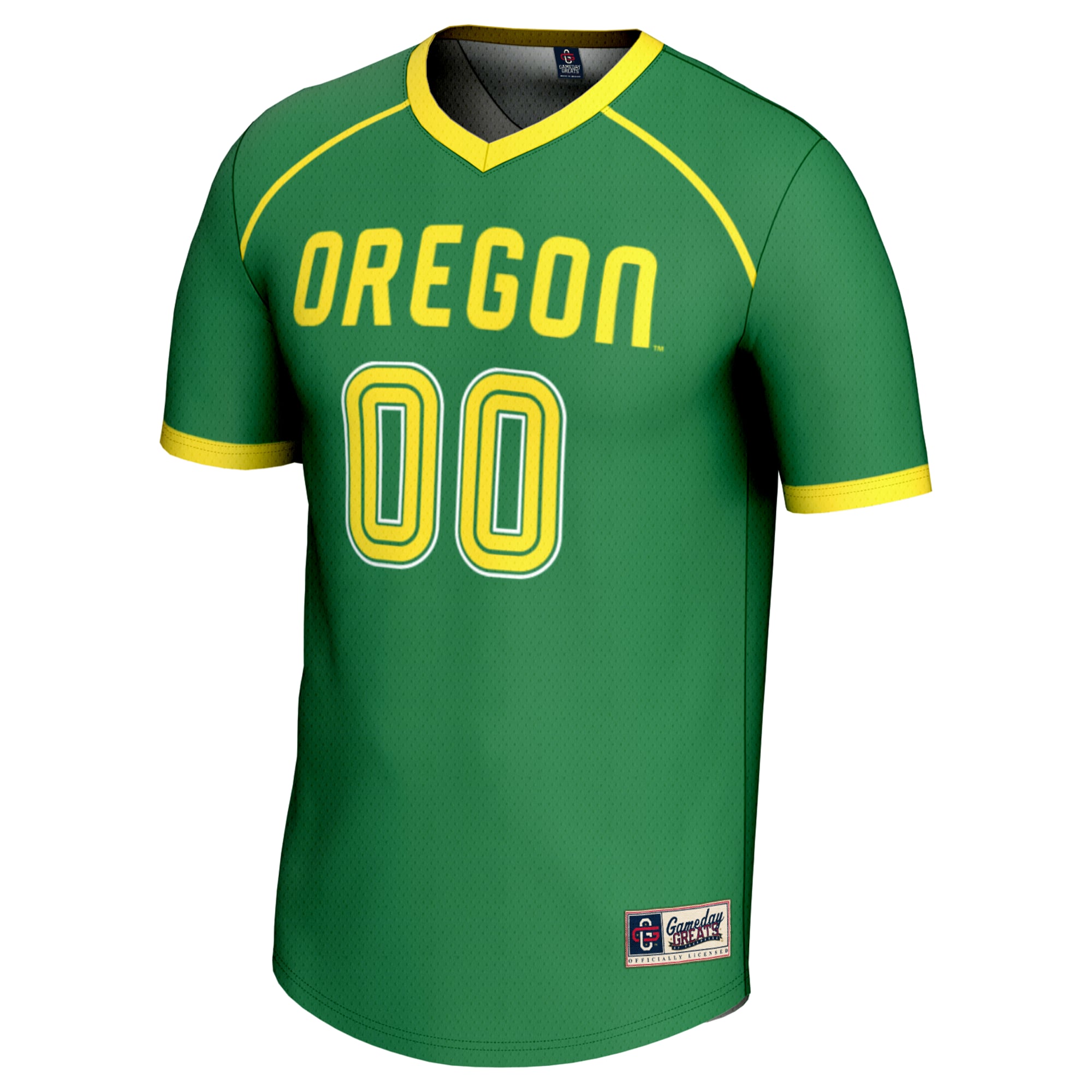Oregon Ducks GameDay Greats Unisex Women's Lacrosse NIL Lightweight Jersey - Green