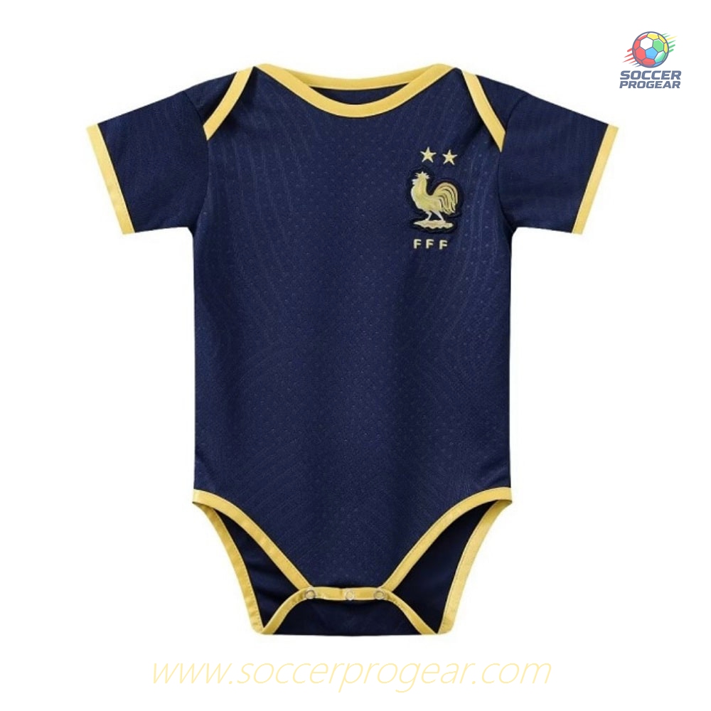 France team 2022 World Cup baby bodysuit