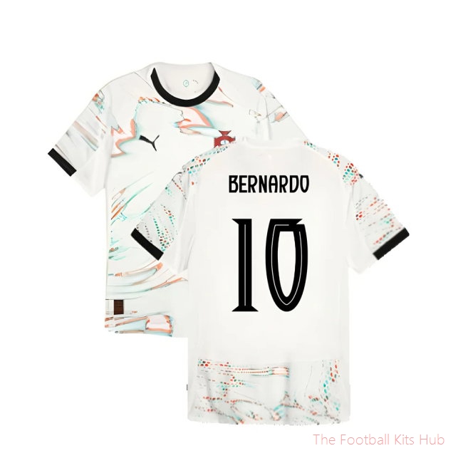 2025-2026 Portugal Away Authentic Jersey (Bernardo 10)