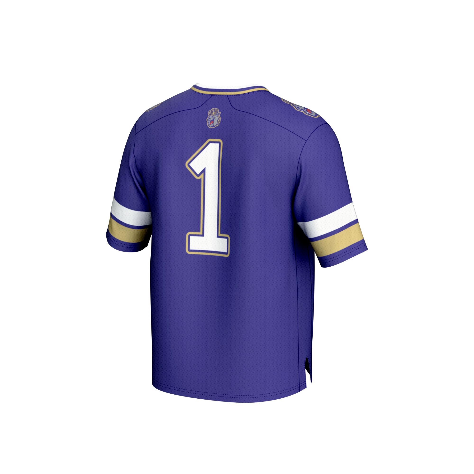#1 James Madison Dukes GameDay Greats Lightweight Collegiate Football Fashion 2026/2027 Football Jersey - Purple