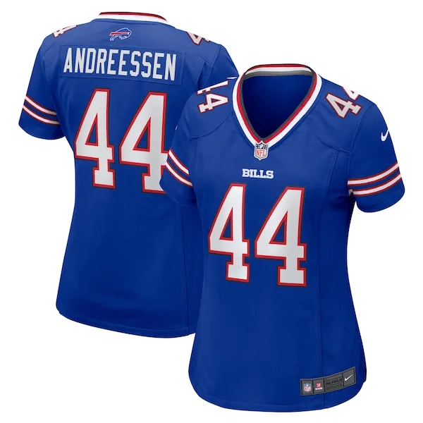 None Joe Andreessen Game Jersey - Royal | NFL Player Jersey | NFL Foot