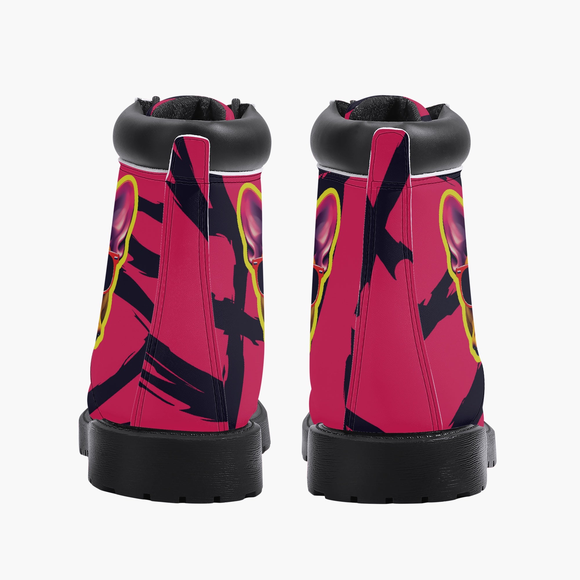 - Bulldog Inspired Casual Leather Boot For Dog Lovers | Durable Build