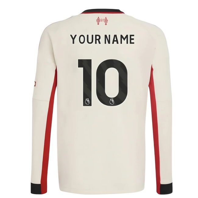 Liverpool 2025-20 Away Shirt # L M S Kids