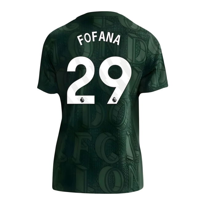 Performance 2025-2026 Chelsea Fashionable - Match Jersey Green Ki#665
