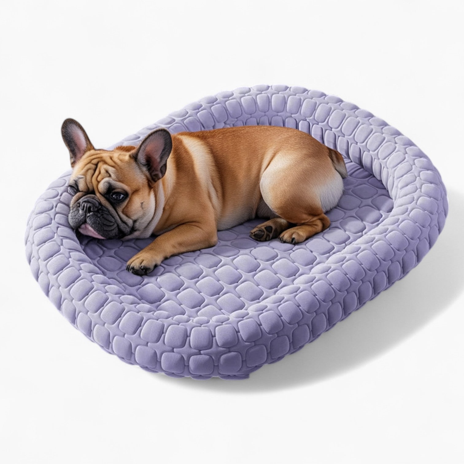 FrostiPad French Bulldog Summer Bed – Non-slip Ice Silk Orthopedic Mat