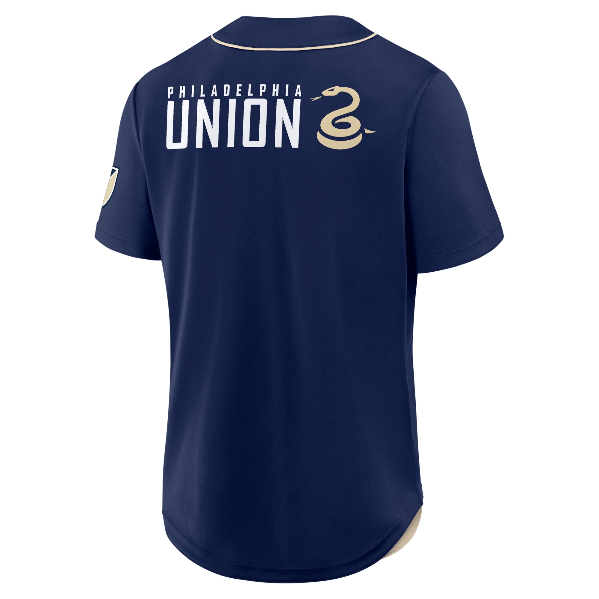 [SJH] Philadelphia Union Injury Time Baseball Jersey - Navy