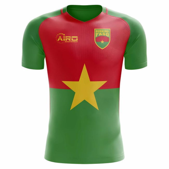 Burkina Faso Modern Home Jersey 2025-2026