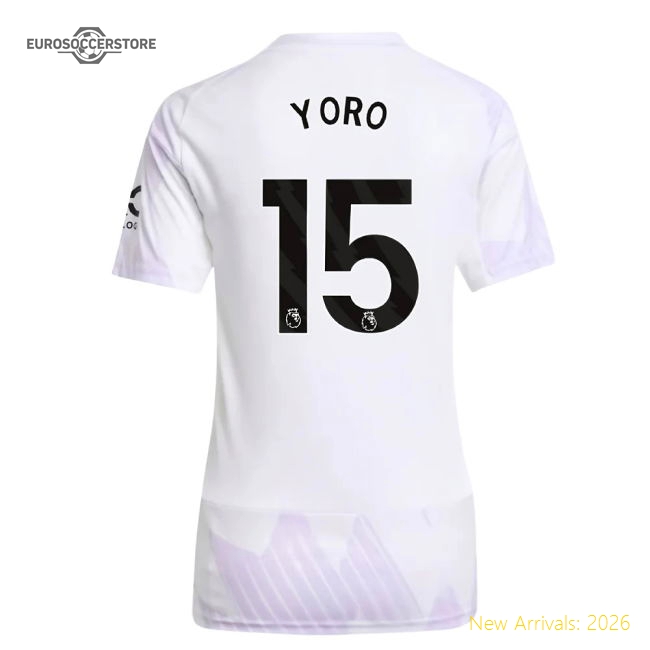 2025-2026 Man Utd Away Shirt (Womens) (Yoro 15)
