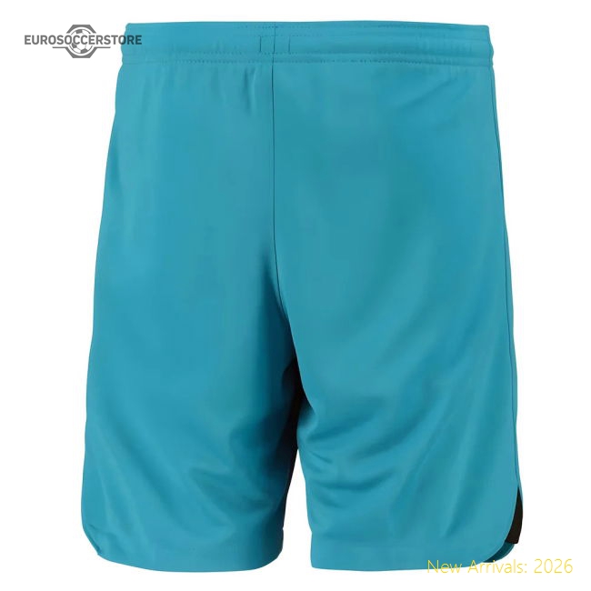 Official 2022-2023 Tottenham Third Shorts (dark Turquoise) - Kids