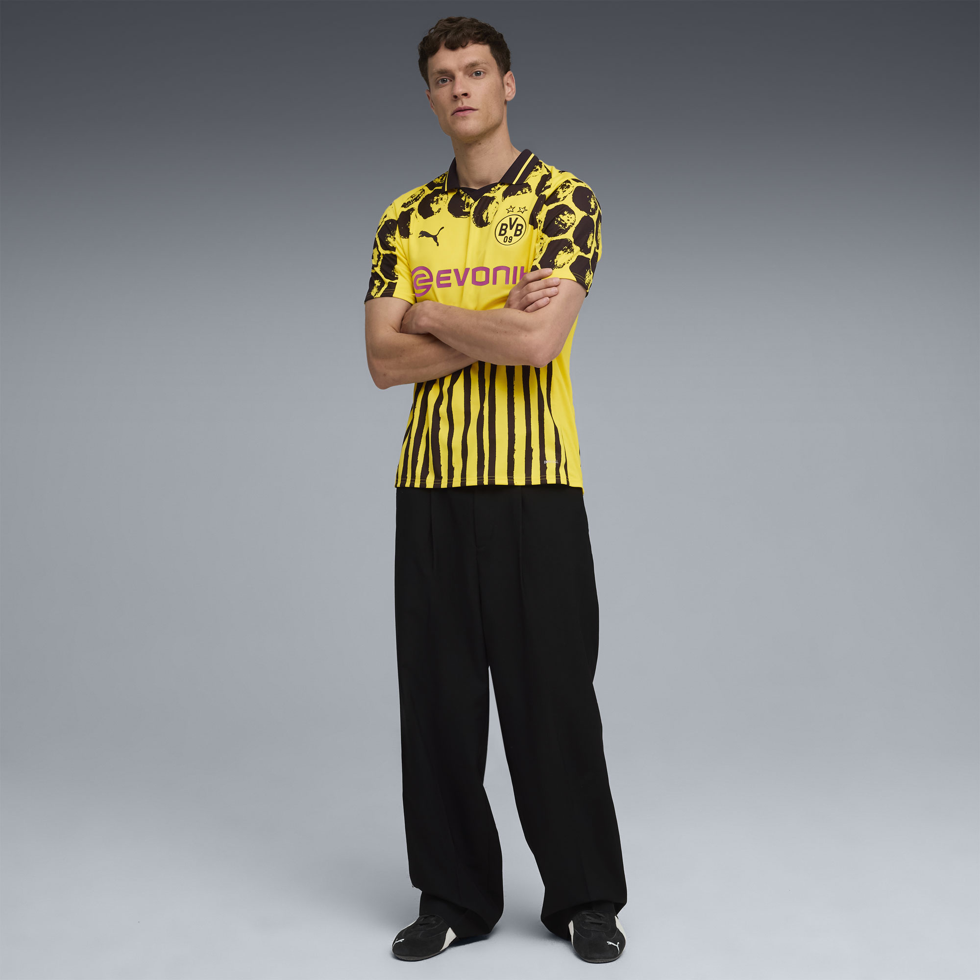 [SJH] Borussia Dortmund x KidSuper 2025 FIFA Club World Cup Replica Jersey - Yellow