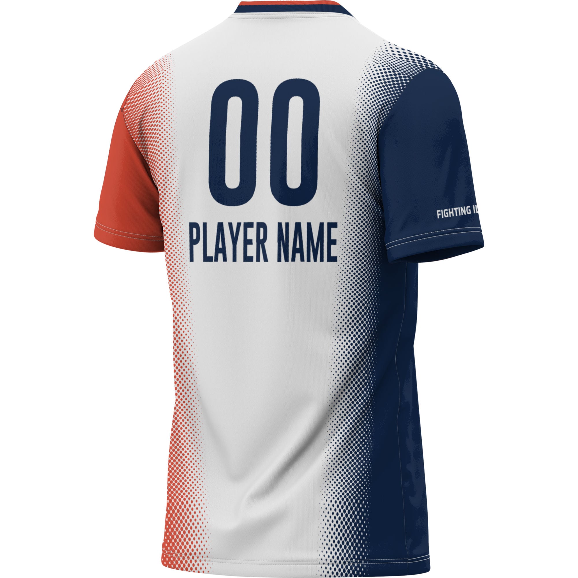 [LK] Illinois Fighting Illini GameDay Greats Youth Lightweight Pick-A-Player NIL Women's Soccer Jersey - White