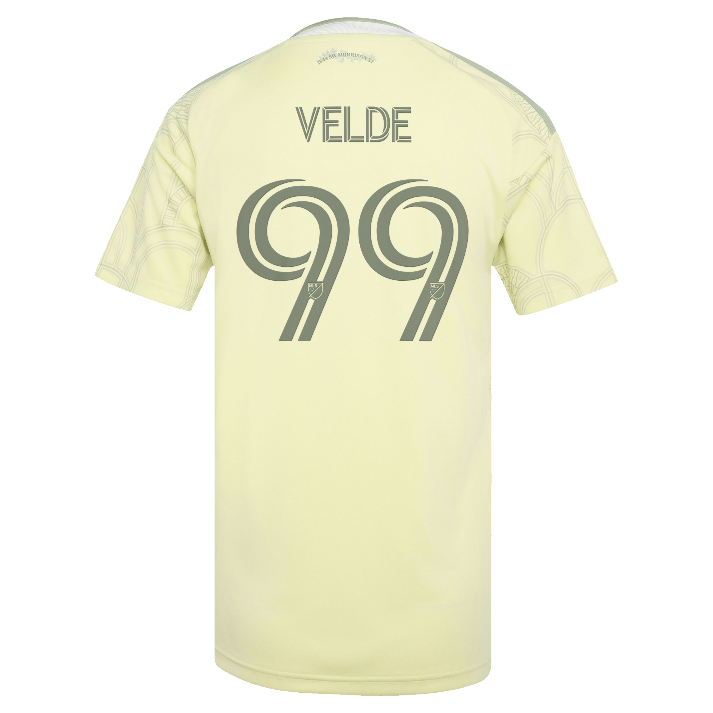 [SJH] Kristoffer Velde Portland Timbers Women's 2026 Civic Stadium Kit Replica Jersey - Yellow