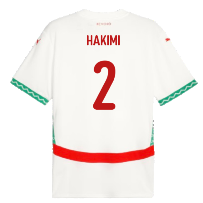 Elite 2024-2025 Morocco Away Shirt (Hakimi 2) Championship