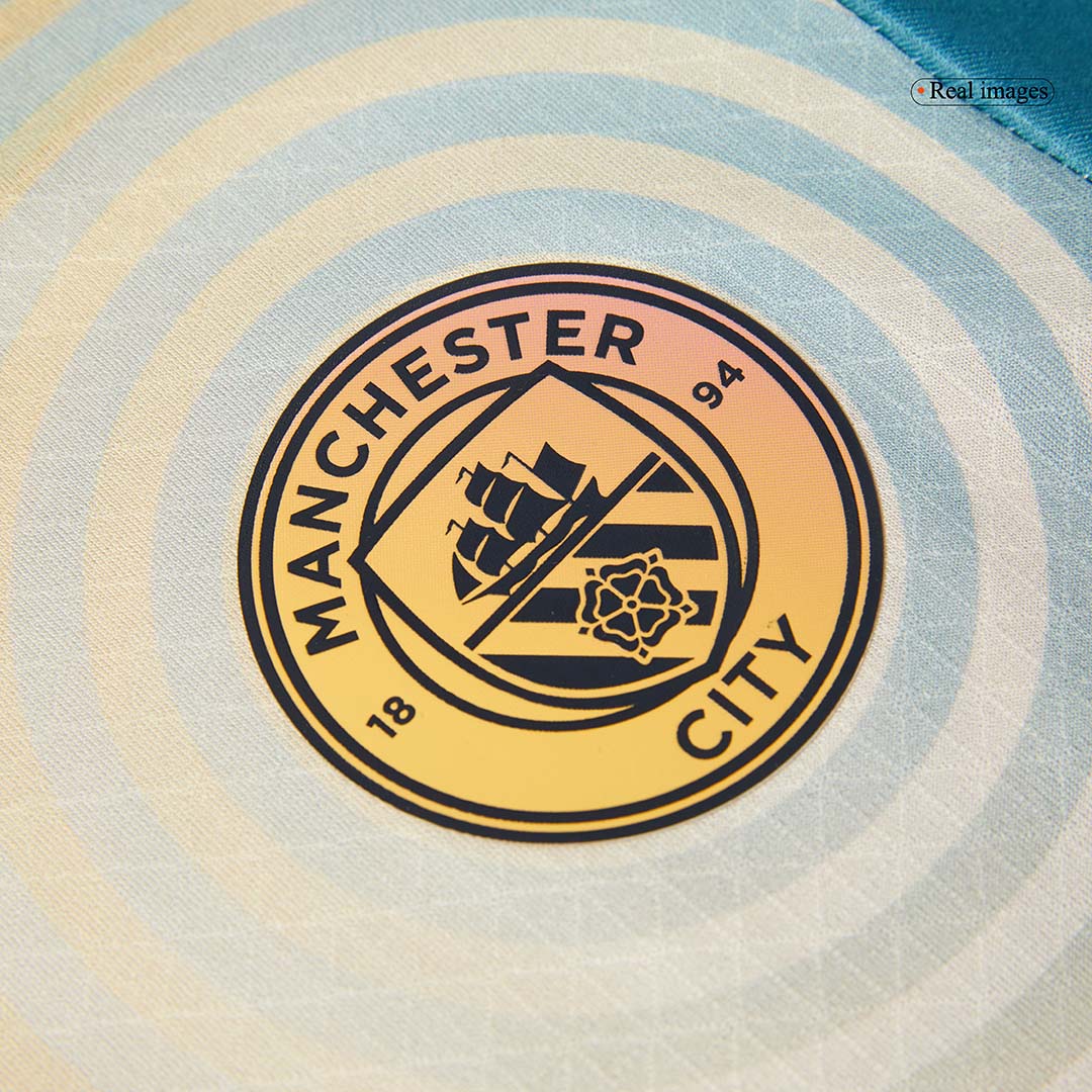 Player Version Manchester City Fourth Away Soccer Jersey 2024/25- Defi