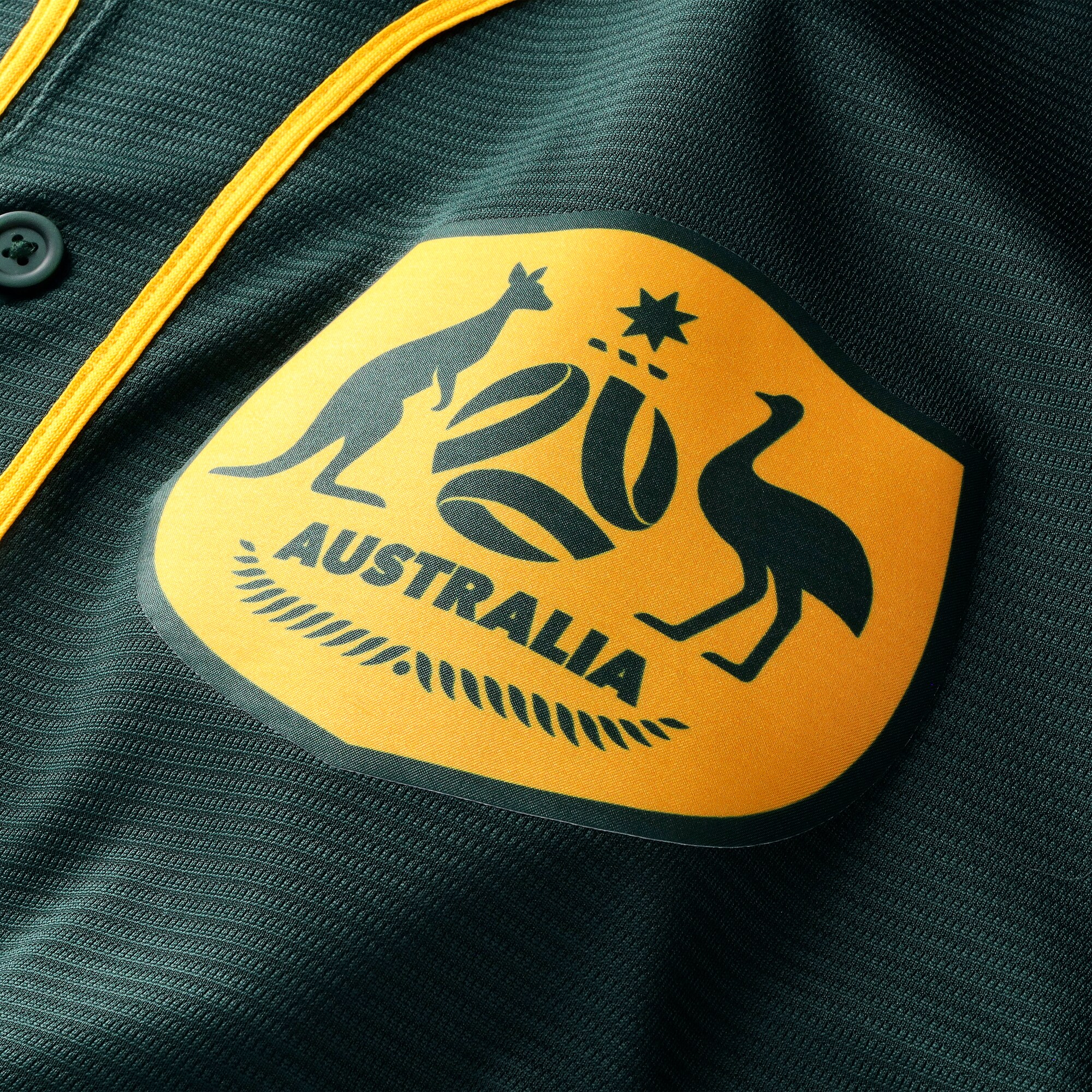[LK] Australia National Team x MLB Stadium Replica Jersey - Green