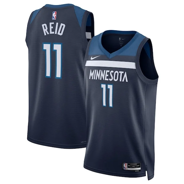 Naz Reid MIN Swingman Jersey - modern superior - Navy basketball