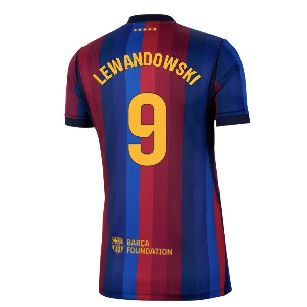 [DDJ] 2026-2027 Barcelona Home Shirt (Womens) (Lewandowski 9)
