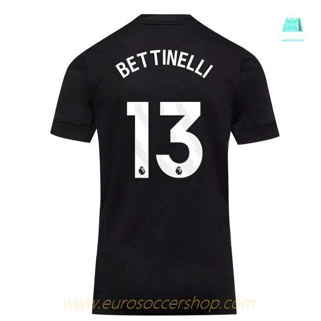 2025-2026 Chelsea Home Goalkeeper Shirt (Black) - Kids (Bettinelli 13)