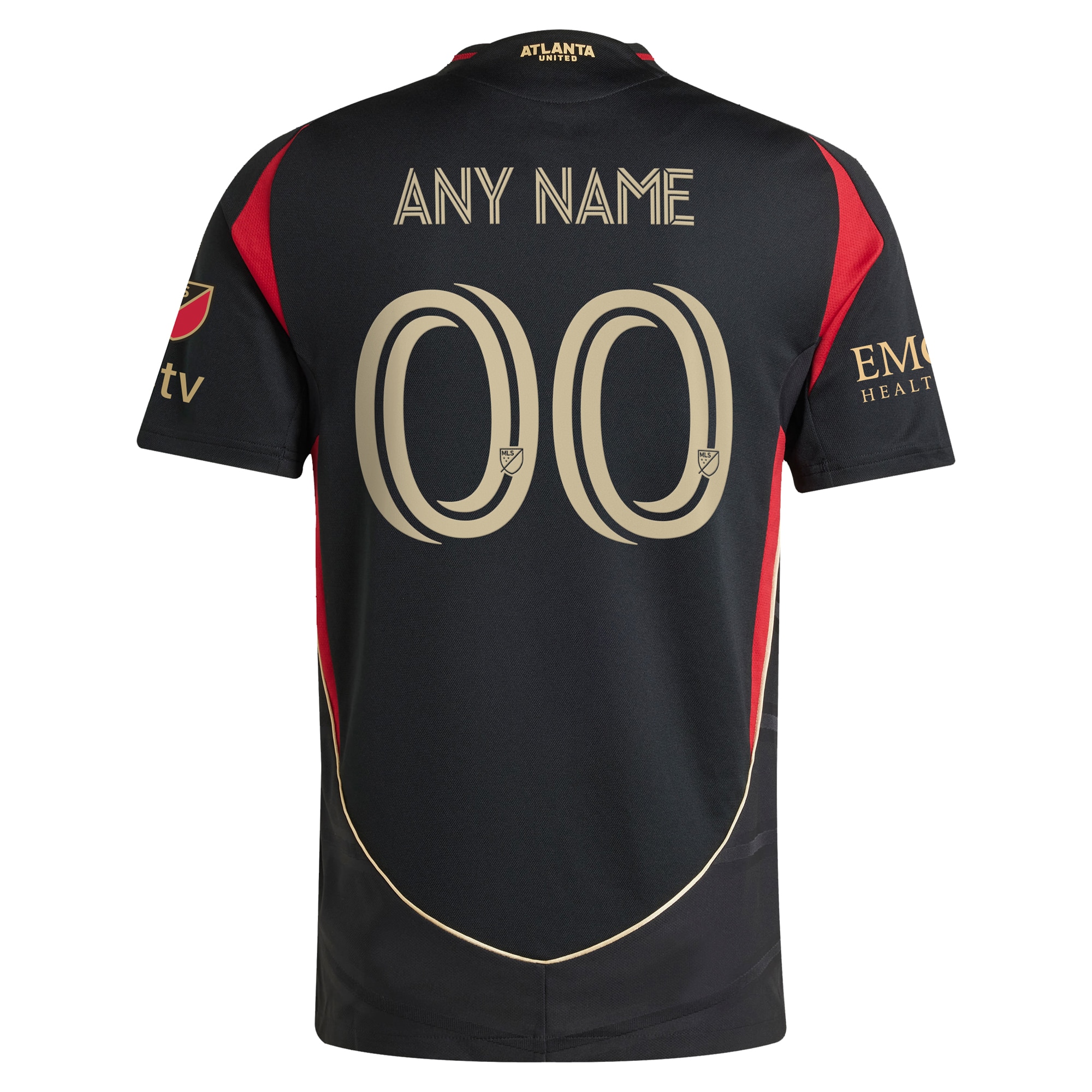 [SJH] Atlanta United FC 2025 The Connector Authentic Custom Jersey - Black