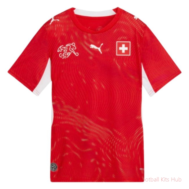 Switzerland National Team 2026 2027 Home Shirt (Kids) (Your Name)